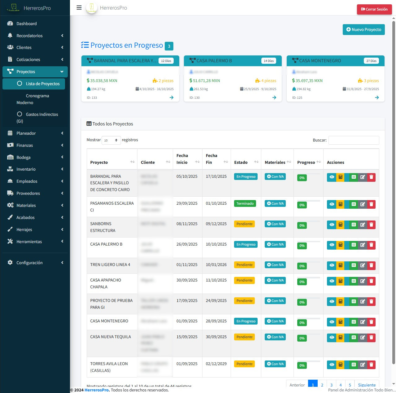Gestión de Proyectos